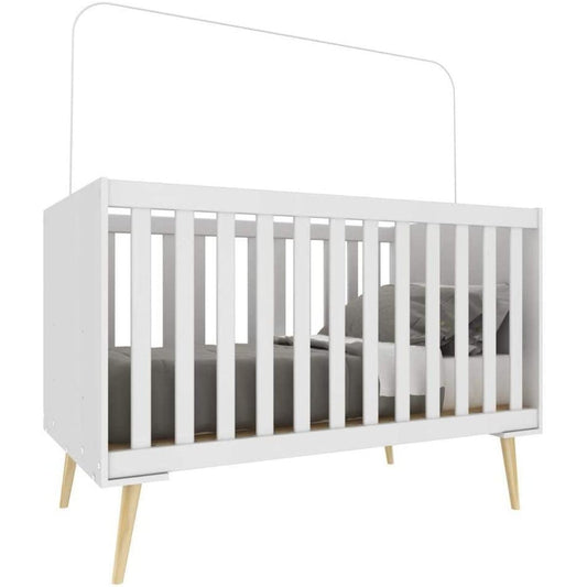 CUNA RETRO BLANCO PREMIUN NATURAL