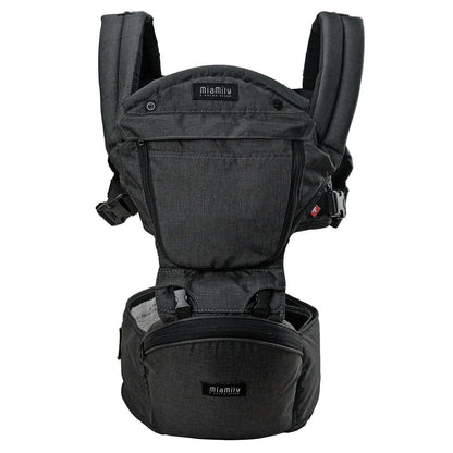 CANGURO HISPTER PLUS 3D CHARCOAL GREY MIAMILY