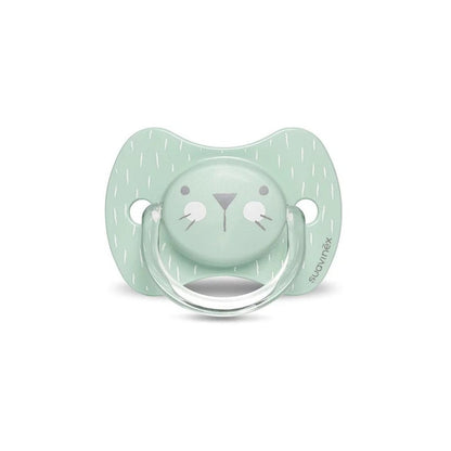CHUPON PREM FISIOLOG 0-6M WHISKERS VERDE SUAVINEX