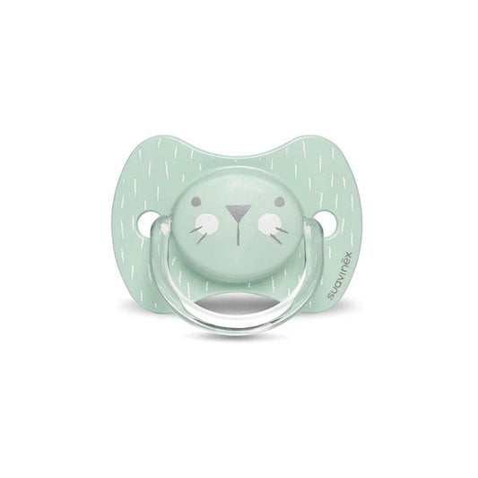 CHUPON PREM FISIOLOG 0-6M WHISKERS VERDE SUAVINEX