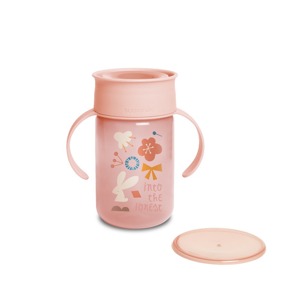 VASO 360 FOREST ROSA SUAVINEX