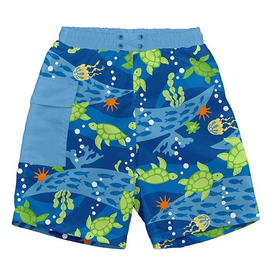 ROPA DE BAÑO NIÑO ABSORBENTE C/PROTECCION SOLAR TORTUGA AZULINA I PLAY