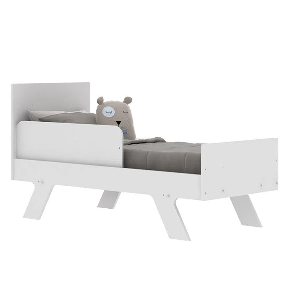 CUNA MINICAMA 3X1  BLANCO PREMIUN 130X70