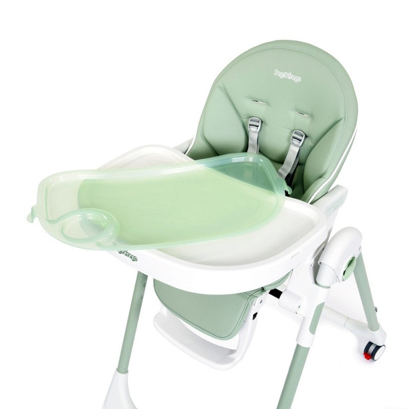 SILLA DE COMER  PRIMA PAPPA FOLLOW ME COLOR MINT PEGPEREGO