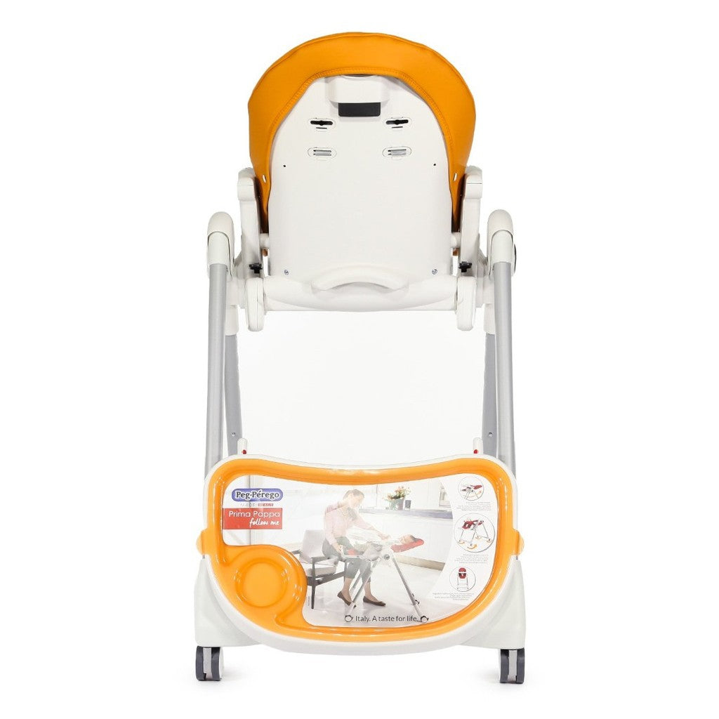 SILLA DE COMER PRIMA PAPPA FOLLOW ME ARANCIA PEG PEREGO