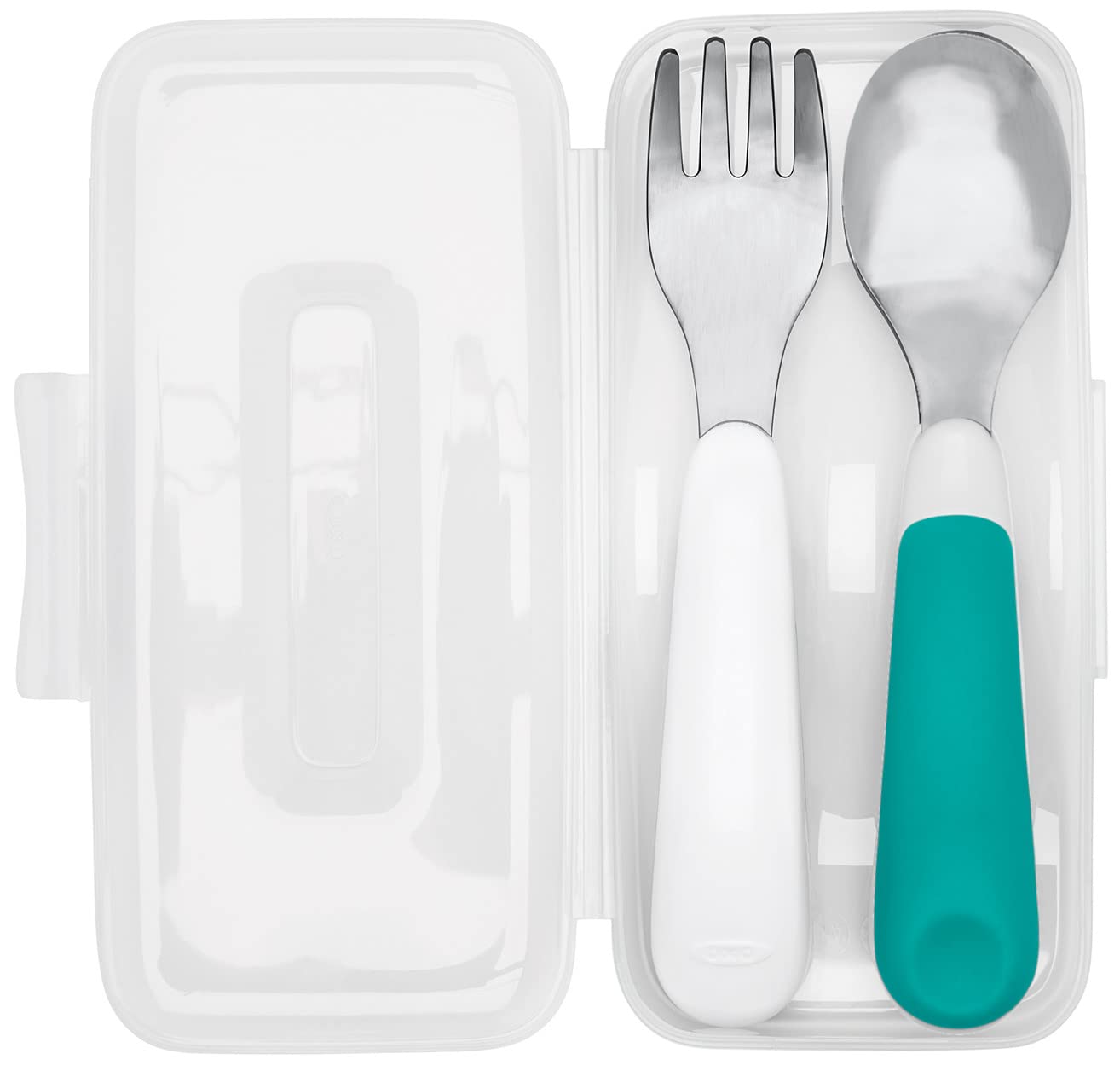 ESTUCHE DE TENEDOR Y CUCHARA TEAL