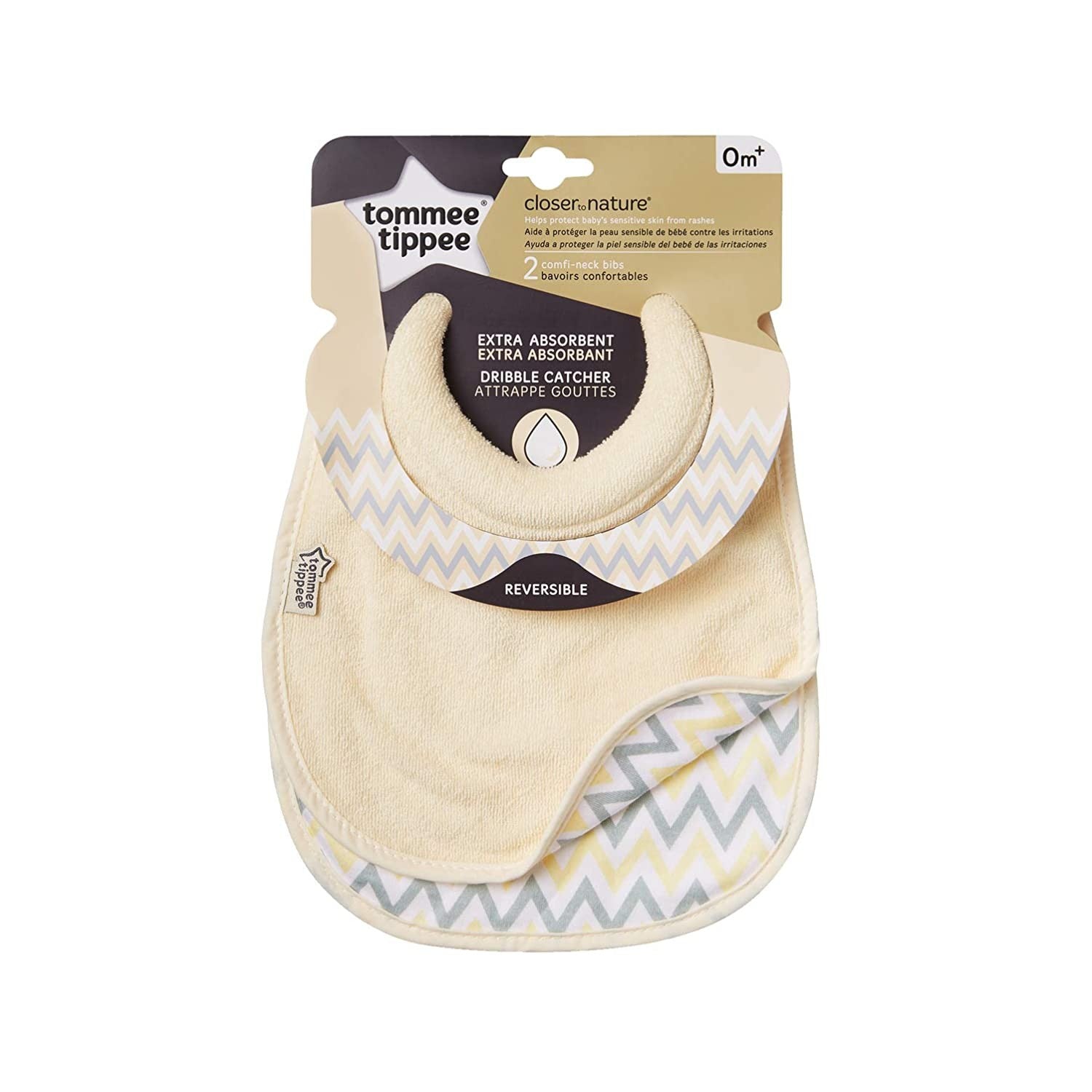 BABERO CONFORTABLE x2 CREMA TOMMEE TIPPEE