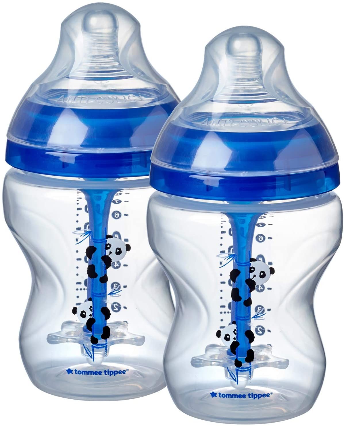 BIBERON ANTICOLICO AVANZADO 9OZ CELESTE X 2 UNIDADES