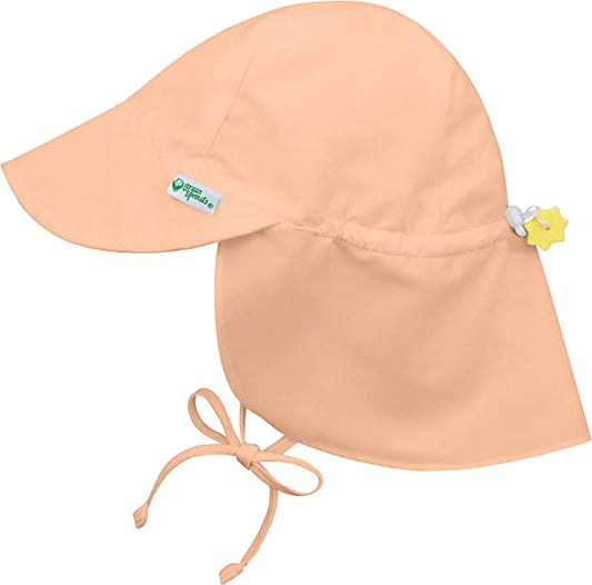 SOMBRERO CON PROTECCION SOLAR - CORAL