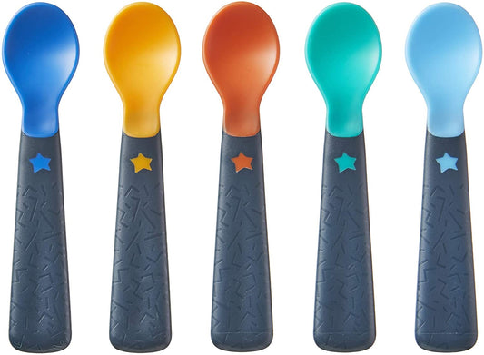 SET DE CUCHARAS EASIGRIP X 5 UNIDADES MULTICOLOR TOMMEE TIPPEE