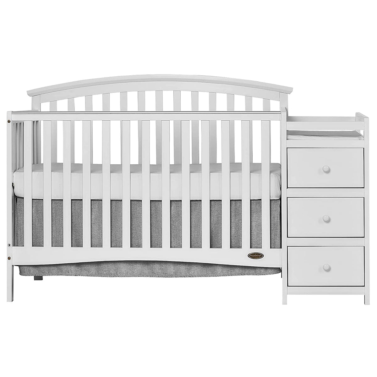 CUNA CON CAMBIADOR | WHITE CRAFT CHID