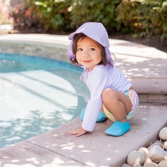 SOMBRERO CON PROTECCION SOLAR - VIOLET