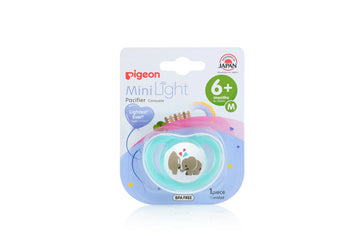 Chupón Minilight 6 Meses Elefante Pigeon
