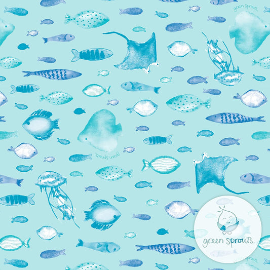 TRAJE DE BAÑO LIGHT AQUA FISH