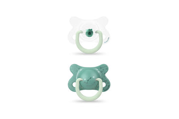 CHUPON NIGHT&DAY TETI FISIO BEAR  2-4 M X 2 VERDE