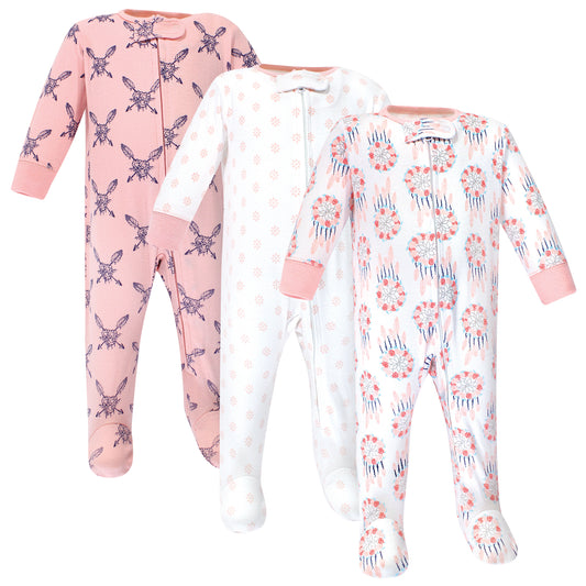 3PK PIJAMAS ZIPPER NIÑA DREAM CATCHER