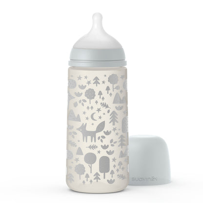 BIBERON ANATOMICO FIS SX PRO 12OZ FOX GRIS SUAVINEX