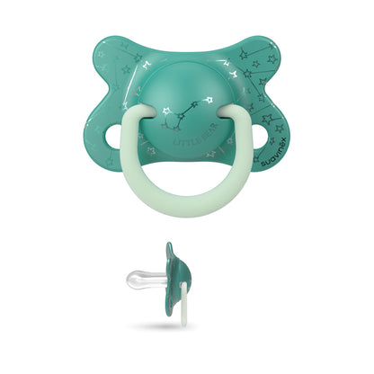 CHUPON NIGHT&DAY TETI FISIO BEAR  2-4 M X 2 VERDE