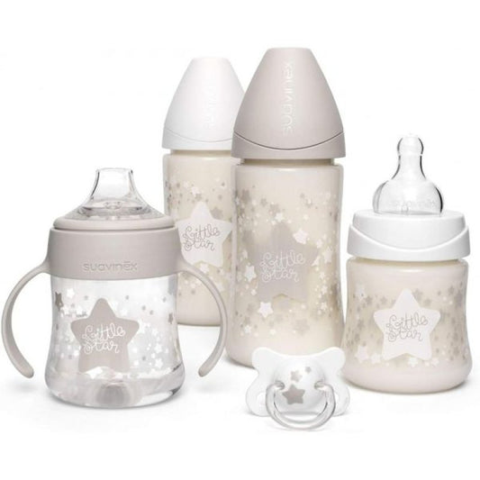 MY FIRST SET DE BIBERONES LITTLE STAR BLANCO SUAVINEX