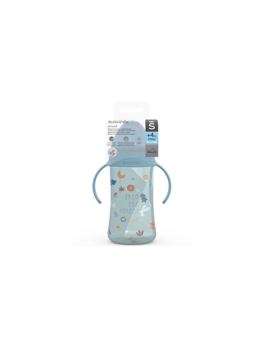 TAZA DE ENTRENA 9 OZ C/AZAS FOREST AZUL SUAVINEX