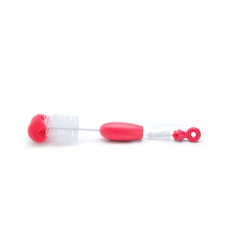 CEPILLO LIMPIABIBERONES DUO ROSADO SUAVINEX
